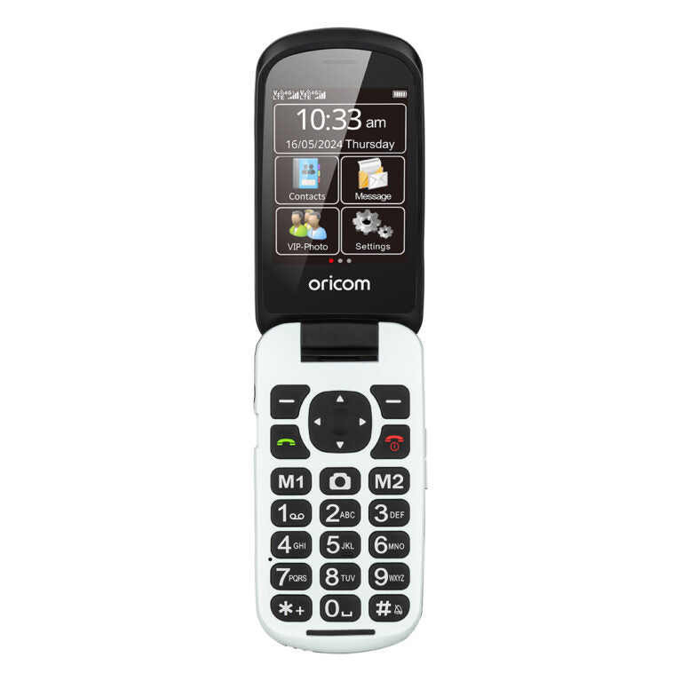 Oricom Flip Mobile Phone With SOS Emergency Button