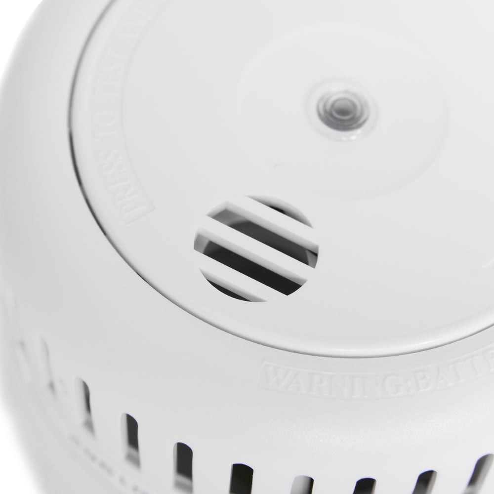 Firehawk Radio-Interlinked Optical Smoke Alarm with 10 Year Sealed LongLife Battery